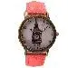 Watch Women Watches Luxury Retro Clock Tower Cowboy Leather Band Analog Quartz Relogio Feminino 7