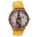Watch Women Watches Luxury Retro Clock Tower Cowboy Leather Band Analog Quartz Relogio Feminino 8