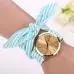 Watches For Girls Stripe Floral Cloth Quartz Dial Women Bracelet Watch Wristwatch Dress Watches Clock Montre Feida 3