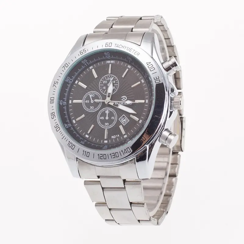 Watches Men Business Luxury Stainless Steel Belt Sport Quartz Watch Wristwatches Relojes Hombre Feida 1