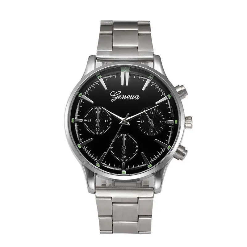 Watches Men Geneva Top Luxury Military Army Business Clock Stainless Steel Analog Watch Relogio Masculino 1