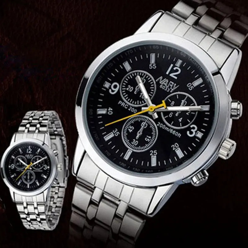 Watches Men Luxury Top Business Quartz Clock Sports Casual Wrist Watch Relogio Masculino Montre 1