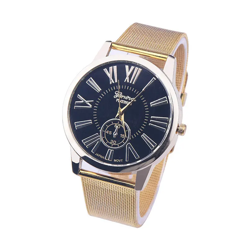 Watches Relogio Masculino Mens Watches Top Luxury Rome Digital Classic Gold Quartz Stainless Steel Wrist Watch Feida 1