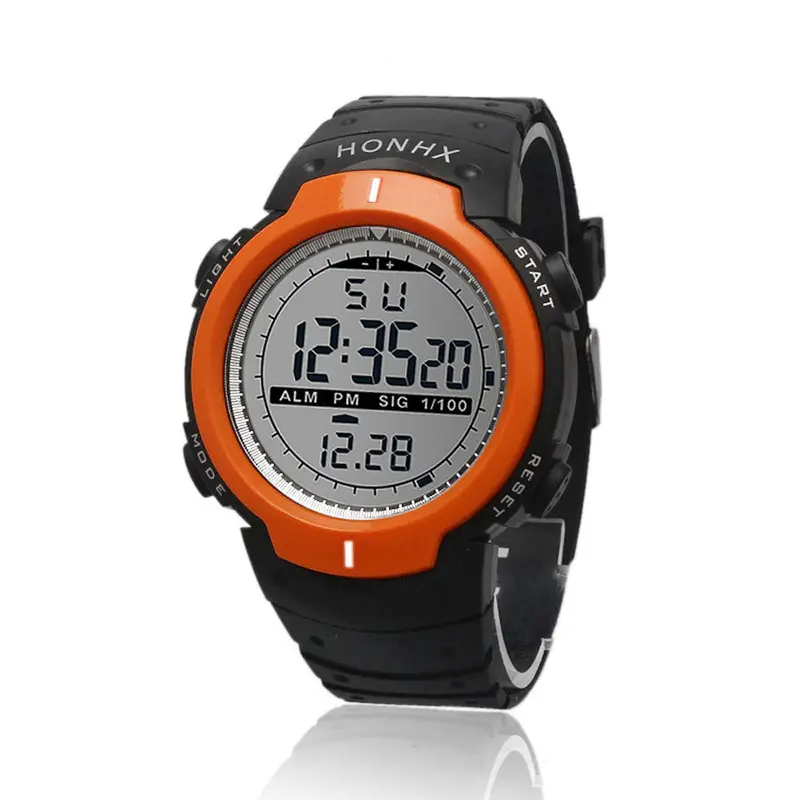 Watches Reloj Hombre Waterproof Outdoor Mountaineering Sports Men Digital Led Wrist Watch Relogio Masculino Feida 7