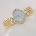 Watches Women Bracelet Rhinestone Crystal Dress Clock Stainless Steel Band Golden Watch Relogio Feminino 1