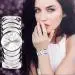Watches Women Golden Silver Dress Clock Stainless Steel Band Quartz Analog Watch Relogio Feminino 2