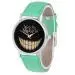 Watches Women Men Dress Clock Leisure Time Faux Leather Analog Smiling Face Watch Relogio Feminino 4
