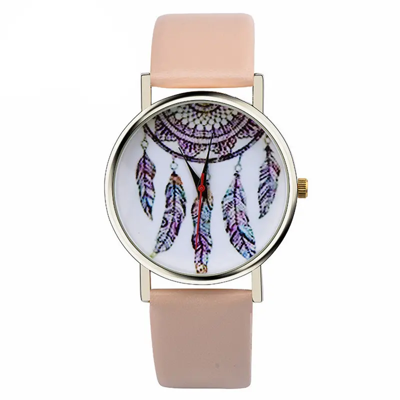 Watches Women Pu Leather Band Analog Quartz Wrist Dress Watch Relogio Feminino 1