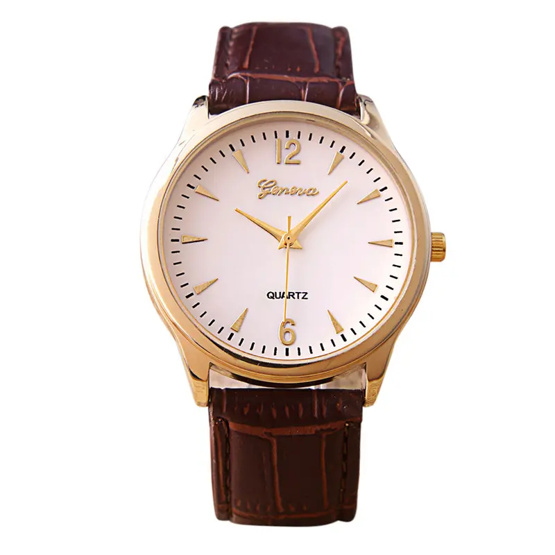 Watches Women Retro Famous Geneva Quartz Watch Casual Men Women Relogio Feminino Clock Simple Business Hour 1