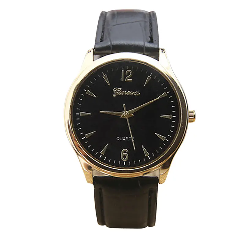 Watches Women Retro Famous Geneva Quartz Watch Casual Men Women Relogio Feminino Clock Simple Business Hour 2