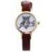 Watches Women Top Wristwatch Quartz Watch Owl Pattern Pu Leather Band Relogio Feminino 1