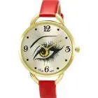 Watches Women Watch Ladies Eye Leather Quartz Wrist Watch Orologi Donna Feida 8