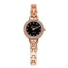 Watches Women Watch Ladies Stainless Steel Rhinestone Quartz Wrist Watch Gold Orologi Donna Luxury Feida 1