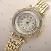 Watches Women's Heart Rhinestone Crystal Golden Bracelet Analog Quartz Dress Clock Watch Relogio Feminino 1