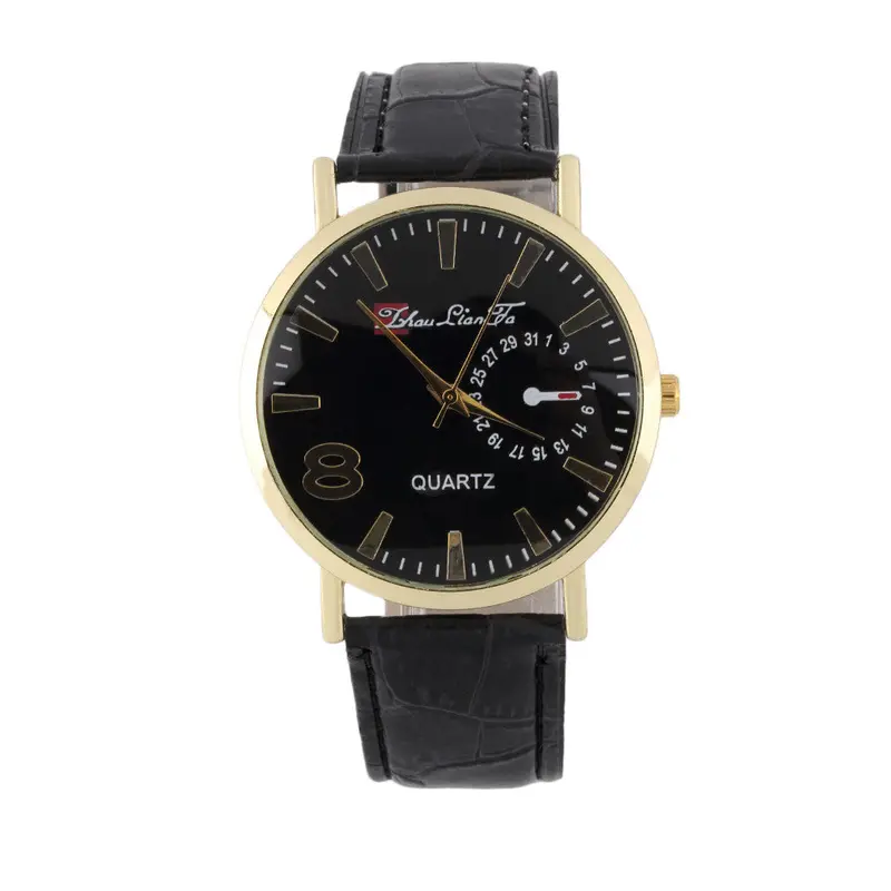Watchuniquebamboo Joint Pattern Pu Leather Watch Band Strap Watch World Wise 1
