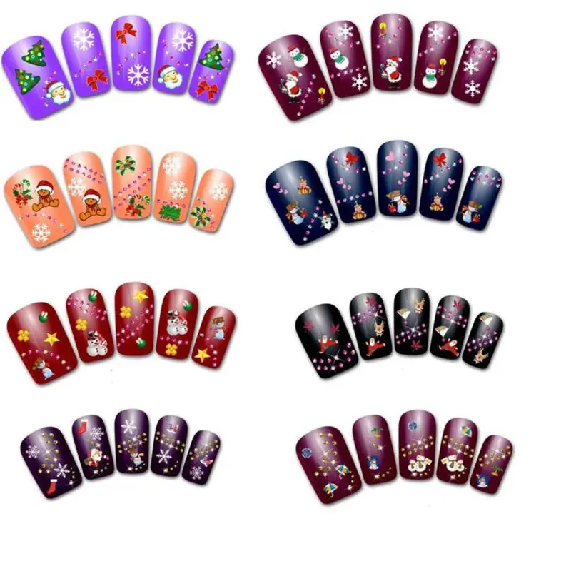 Water Transfer Pattern Decal Women Stickers Nail Art Manicure Tips Diy Decoration Ting 1