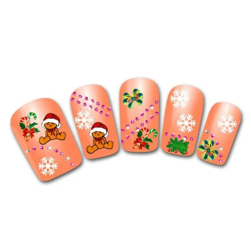 Water Transfer Pattern Decal Women Stickers Nail Art Manicure Tips Diy Decoration Ting 3