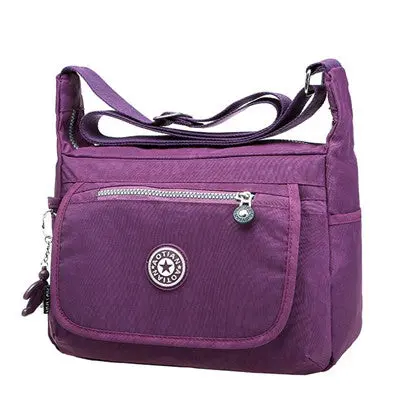 Waterproof Canvas Women Messenger Bags Leisure Women Bags Girls School Student Shoulder Bags Bolsos 5