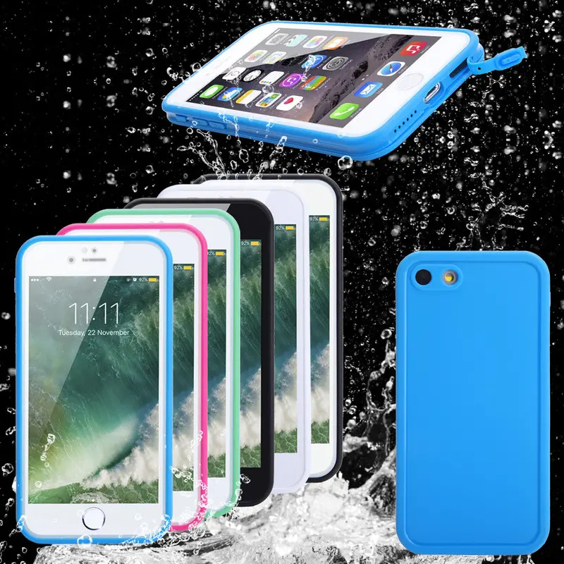 Waterproof Case Life Water Proof Cases For Iphone 6 6S 7 Plus 5 5S Se Shockproof Anti-Dirt Phone Cover 7