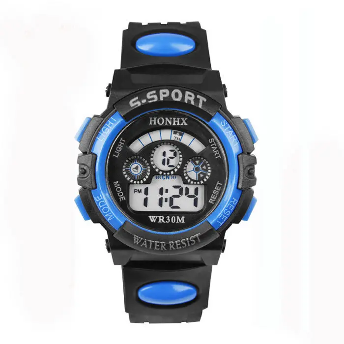 Waterproof Children Boy Digital Led Quartz Alarm Date Sports Wrist Watch Body Famous Montre Enfant Relogio Masculino Feida 2