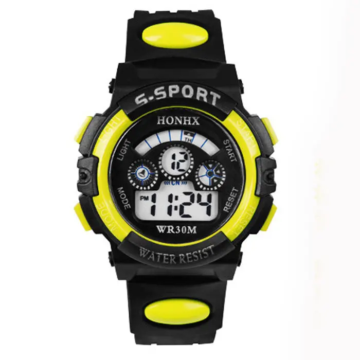 Waterproof Children Boy Digital Led Quartz Alarm Date Sports Wrist Watch Body Famous Montre Enfant Relogio Masculino Feida 3