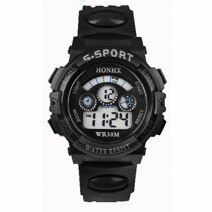 Waterproof Children Boy Digital Led Quartz Alarm Date Sports Wrist Watch Body Famous Montre Enfant Relogio Masculino Feida 5