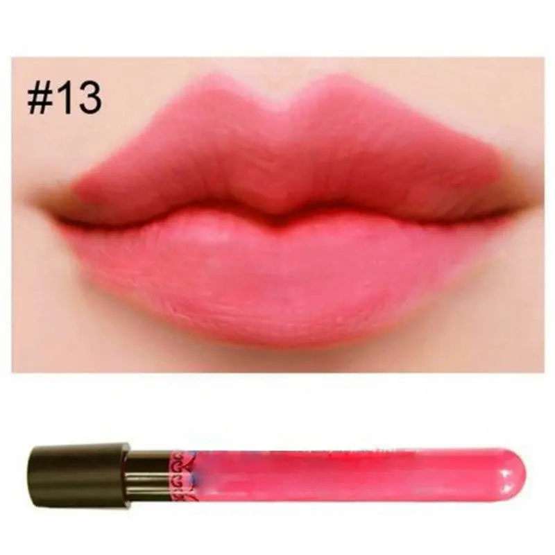 Waterproof Elegant Daily Color Lipstick Matte Smooth Lip Stick Lipgloss Long Lasting Sweet Girl Lip Beauty Makeup 2