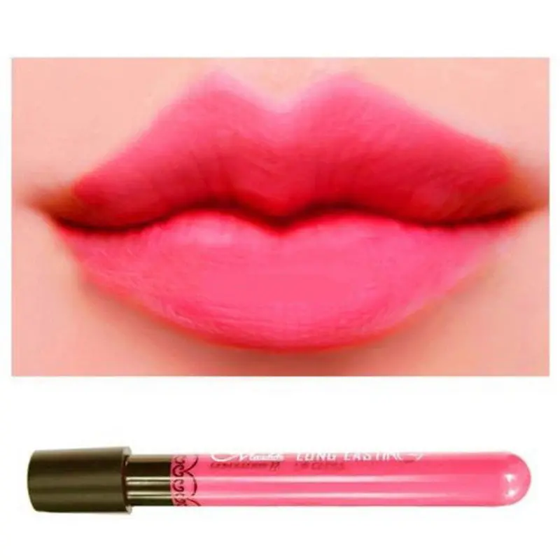 Waterproof Elegant Daily Color Lipstick Matte Smooth Lip Stick Lipgloss Long Lasting Sweet Girl Lip Beauty Makeup 6