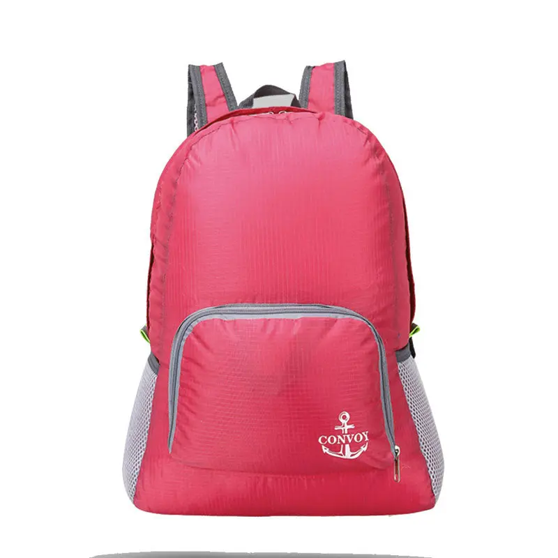 Waterproof Foldable Backpack Candy Color Bag Rucksack Casual Backpack Rucksack Travel Capacity Composite Bag Mochila Feminina 1