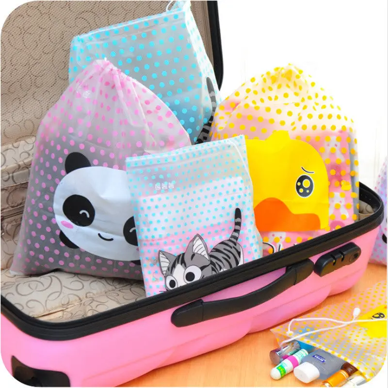 Waterproof Lovely Travel Makeup Pouch Toiletry Storage Organizer Cosmetic Bag 71749 1