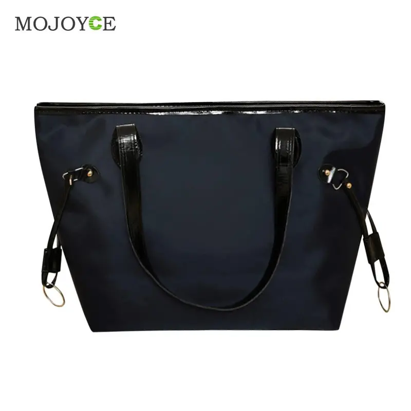 Waterproof Nylon And Leather Women Handbag Women Messenger Bags Handbag Famous Brand Large Tote Hobos Ladies Crossbody Bag 1