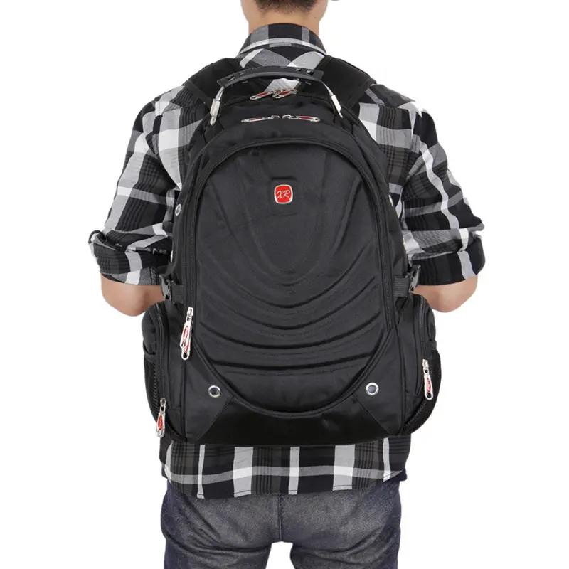 Waterproof Oxford Backpack New Men Business Laptop Bag Students Large Capacity Multifunction Luggage Travel Bags 4