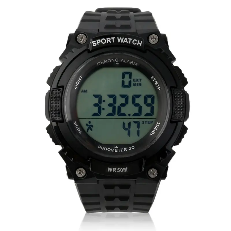 Waterproof Sports Watches Army Military Watch Stopwatch 3D Pedometer Led Digital Wristwatch Relogio Masculinos 1