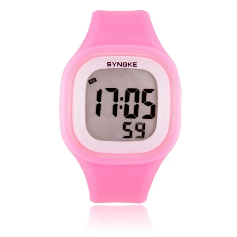 Waterproof Sports Wrist Watch Silicone Led Digital Band Watches 1