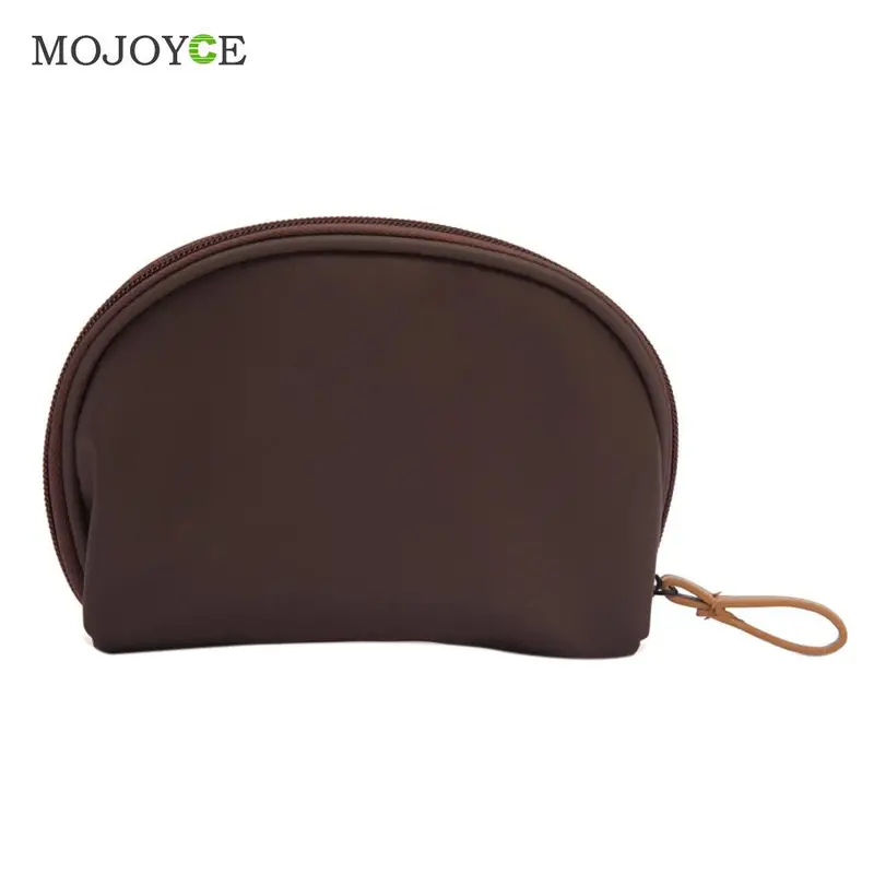 Waterproof Travel Comestic Case Semicircle Shaped Makeup Bag Portable Comestic Wash Bag Pouch Toiletry Case Portable Makeup Case 2