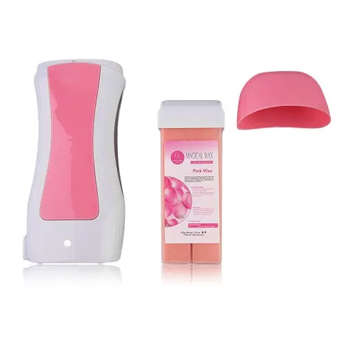 Wax Heater Set Hair Removal Machine Set 40W Epilator 110V220-240V Shaving Tool With Depilatory Wax Depilatory Papers Eu Plug 2