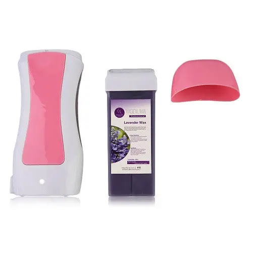 Wax Heater Set Hair Removal Machine Set 40W Epilator 110V220-240V Shaving Tool With Depilatory Wax Depilatory Papers Eu Plug 4