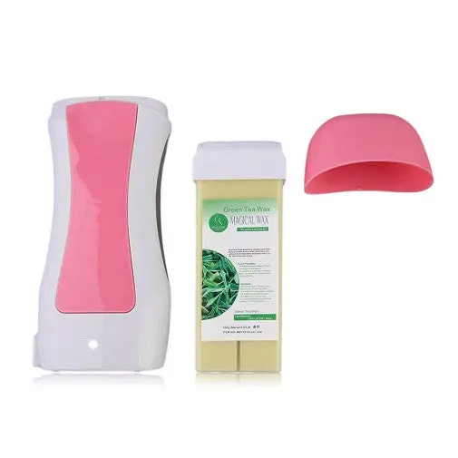 Wax Heater Set Hair Removal Machine Set 40W Epilator 110V220-240V Shaving Tool With Depilatory Wax Depilatory Papers Eu Plug 7