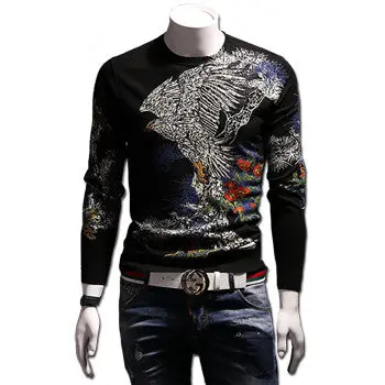 Wearsweaters Pullovers Hombre Casual Slim Fit Long Sleeved O Neck Knitted Sweaters Pullovers 1