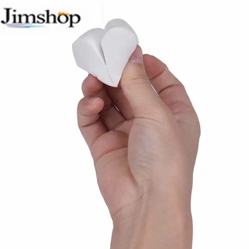 White Heart Shape Makeup Sponge Cosmetic Blender Blending Powder Smooth Puff Flawless For Women Ladies Beauty 1