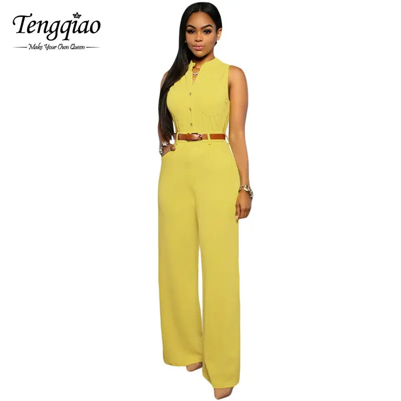 White Plus-Size Sleeveless Jumpsuit – Elegant Full-Coverage Romper with Long Pants