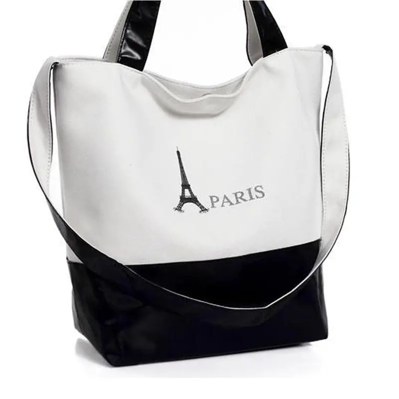 Wild Trend Women Bags Canvas Tote Shoulder Lnclined Shoulder Ladies Girl Pouch Luxury Hbags Ladies Bag Designer 1