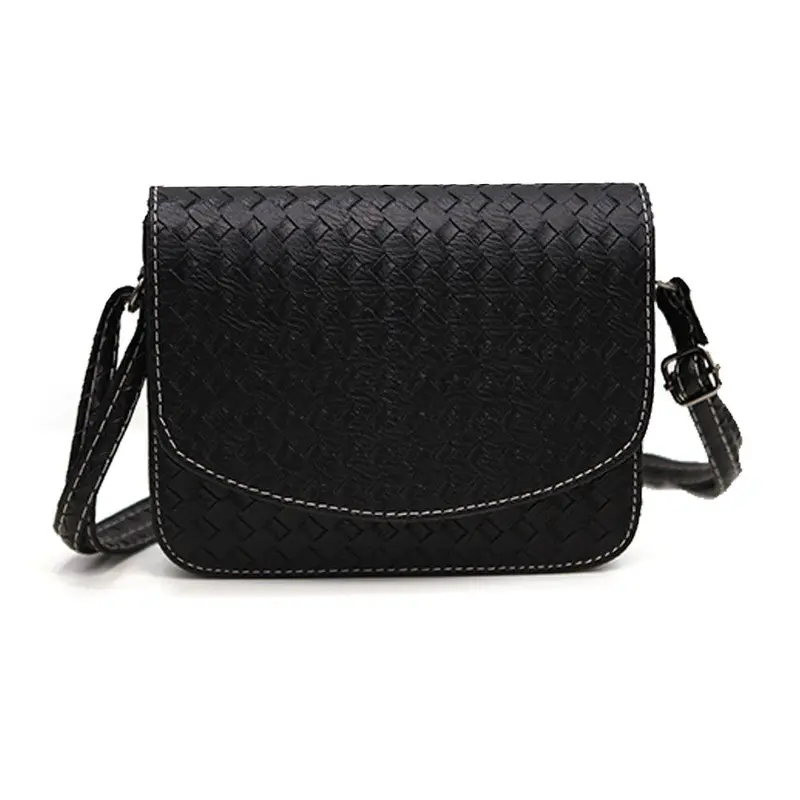 Wild Women Girl Bag Shoulder Faux Leather Satchel Weave Tote Crossbody Luxury Hbags Designer Shoulder Satchel 1