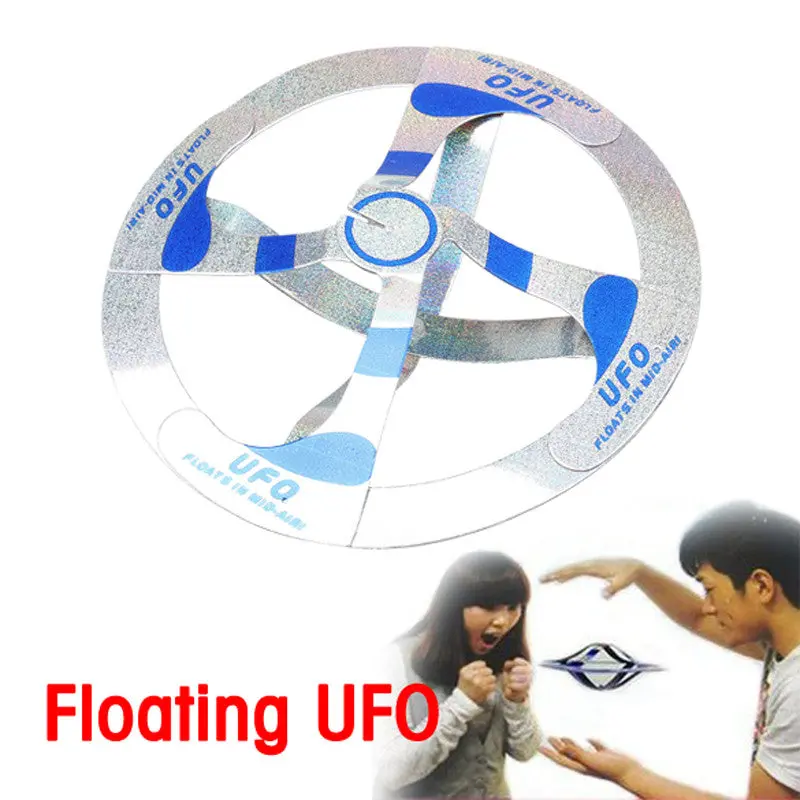 Wind Up Toys Mystery Magic Ufo Floating Flying Saucer Toy Trick 1