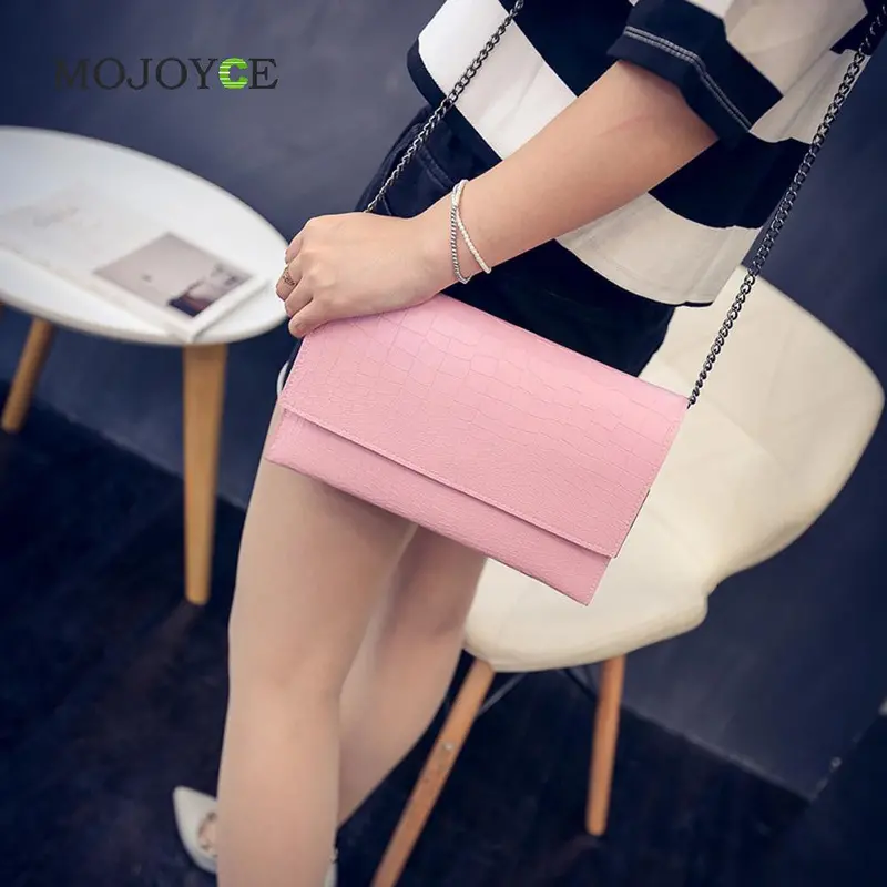Woman Bag Shoulder Women Messenger Bag Leather Bolsa Stone Pattern Envelope Bags Pu Handbag Bolsa Feminina Clutch 1