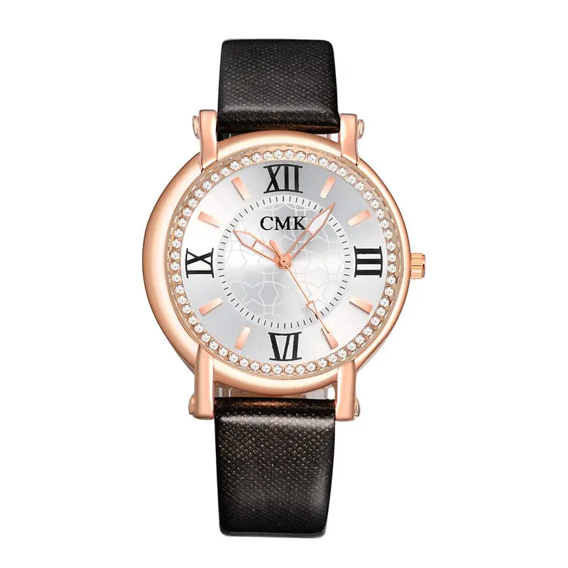 Woman Leather Waterproof Analog Sport Watch Wristwatches Women Watch Dress Watch Vintage Clock Lady Quartz Watch Relogios Feida 1