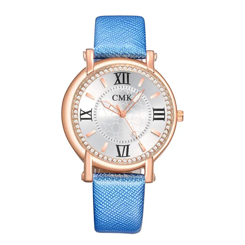 Woman Leather Waterproof Analog Sport Watch Wristwatches Women Watch Dress Watch Vintage Clock Lady Quartz Watch Relogios Feida 2
