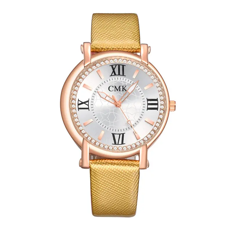 Woman Leather Waterproof Analog Sport Watch Wristwatches Women Watch Dress Watch Vintage Clock Lady Quartz Watch Relogios Feida 3