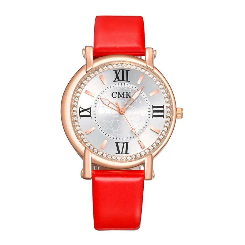 Woman Leather Waterproof Analog Sport Watch Wristwatches Women Watch Dress Watch Vintage Clock Lady Quartz Watch Relogios Feida 6