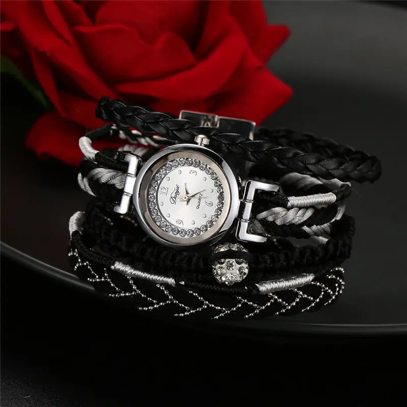 Woman Watches Luxury Duoya Women Watch Bracelet Wristwatch Girl Watch Relogios Feida 1